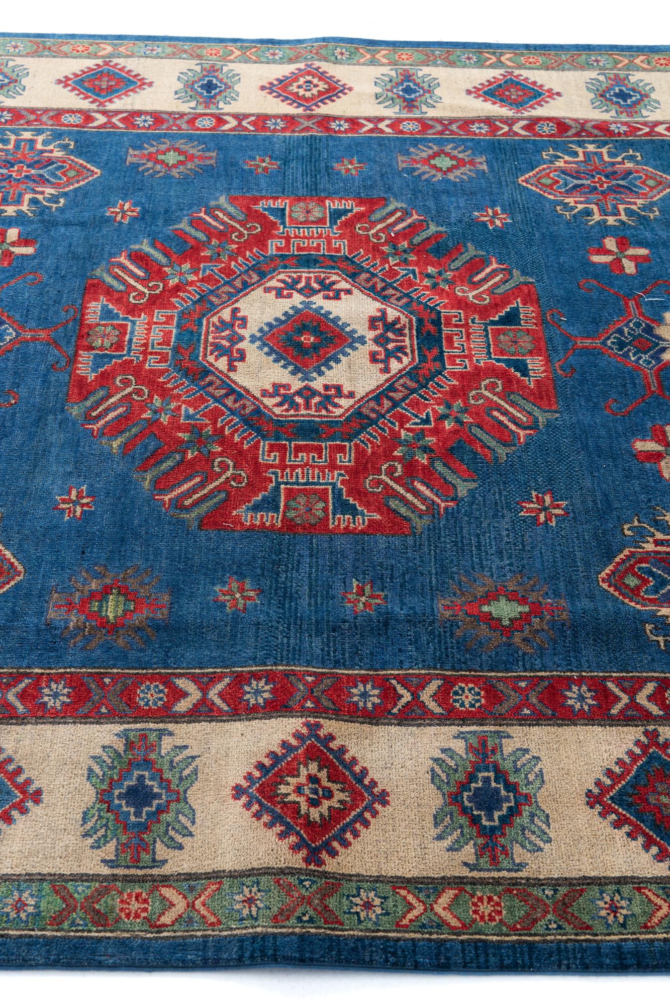 195cm x 290cm Hand Knotted Kazak Rug