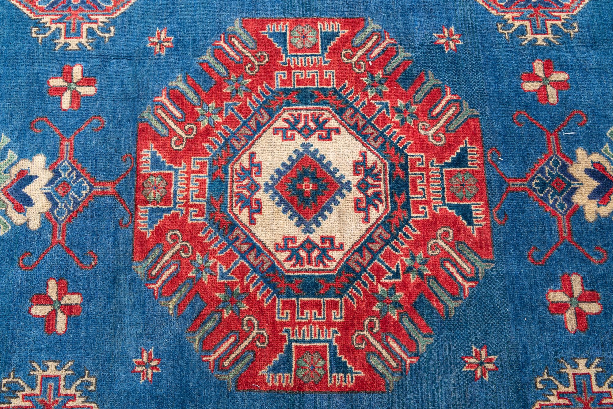 195cm x 290cm Hand Knotted Kazak Rug