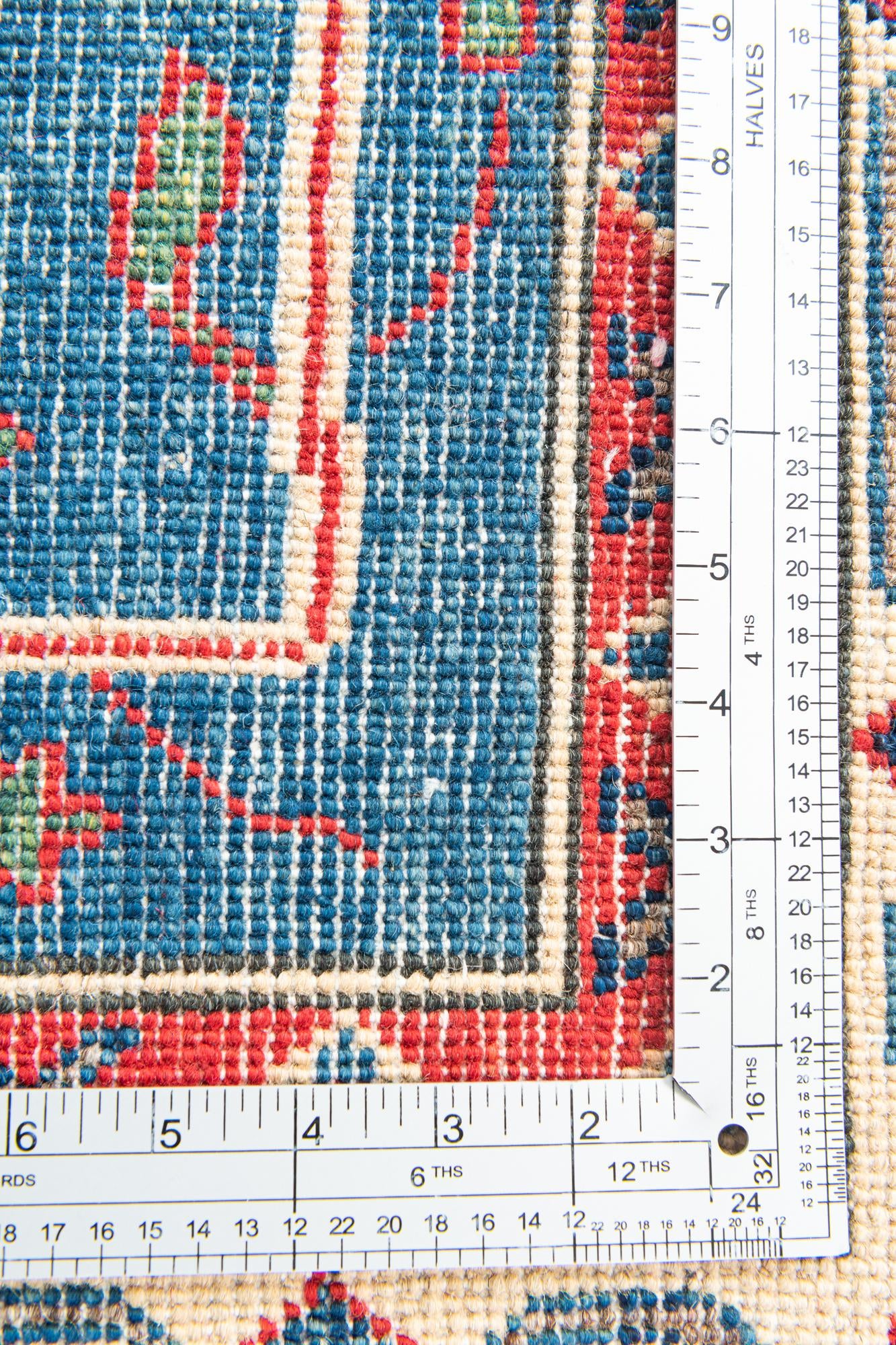 4' x 6' 2 Hand Knotted Kazak Rug