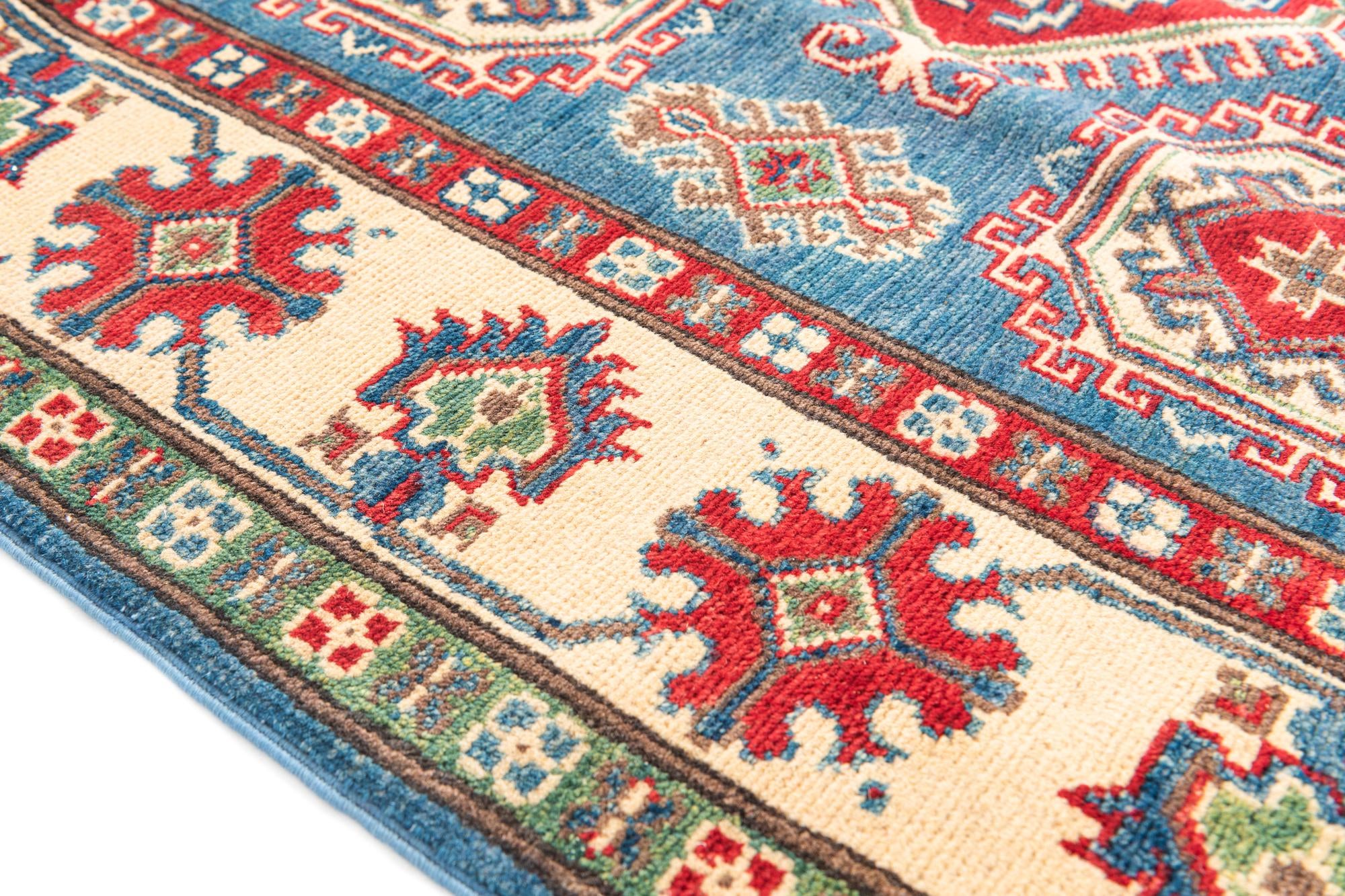 4' 2 x 6' 1 Hand Knotted Kazak Rug