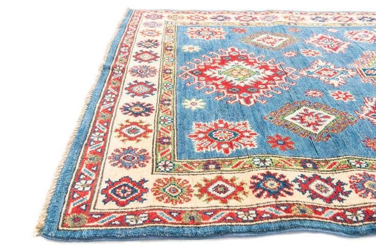 Detail image of 4' x 6' 1 Hand Knotted Kazak Rug