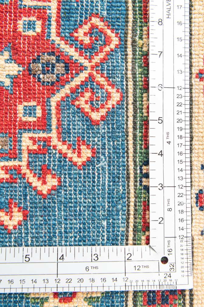 4' x 6' 1 Hand Knotted Kazak Rug