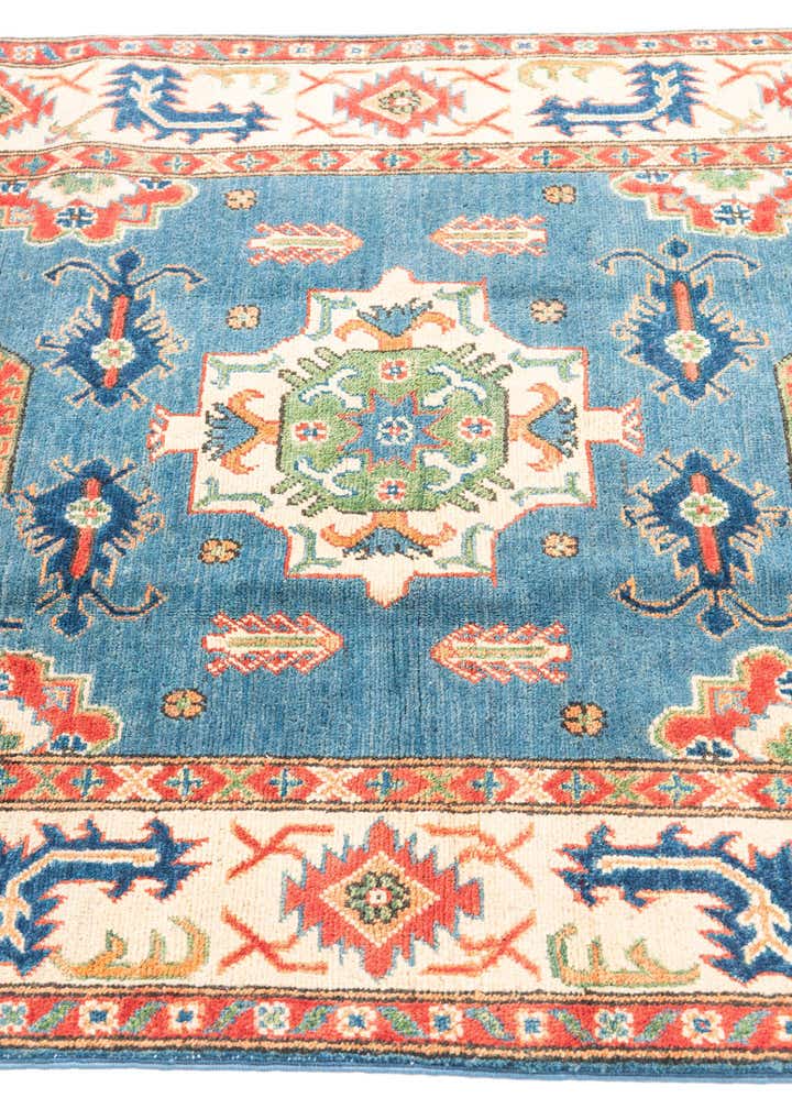 4' x 6' 1 Hand Knotted Kazak Rug