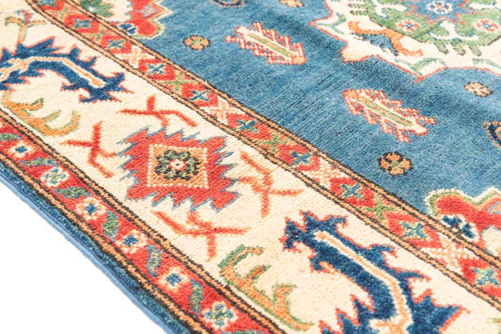 4' x 6' 1 Hand Knotted Kazak Rug