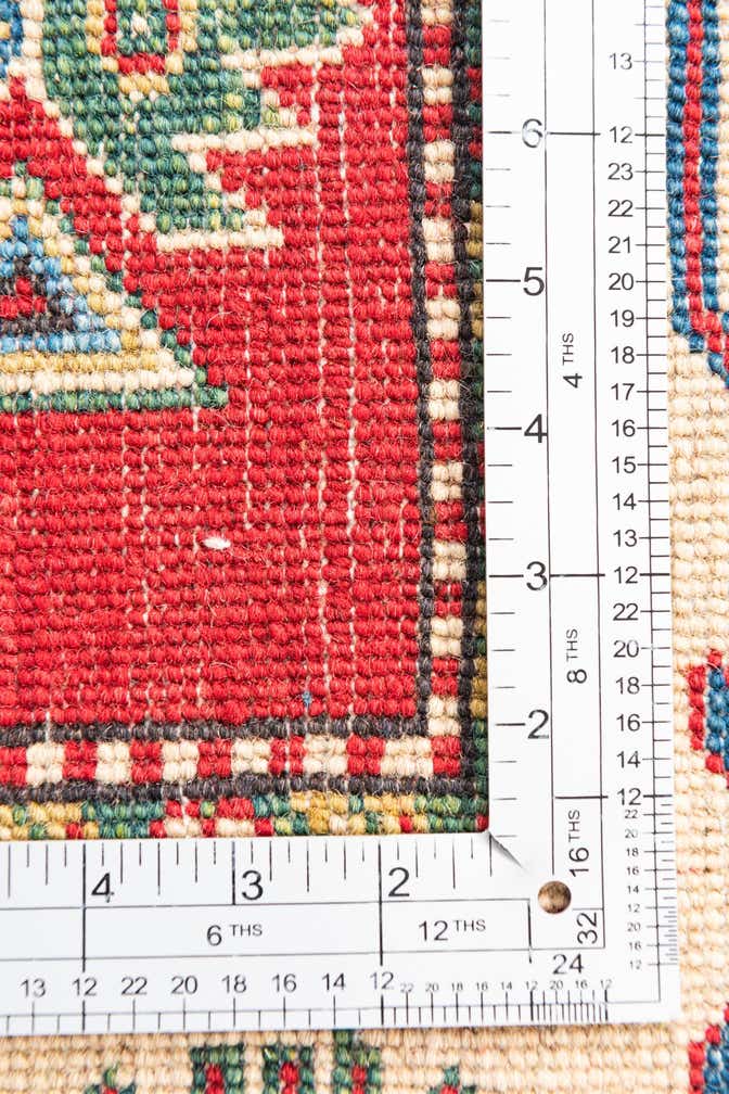 5' 7 x 8' 2 Hand Knotted Kazak Rug