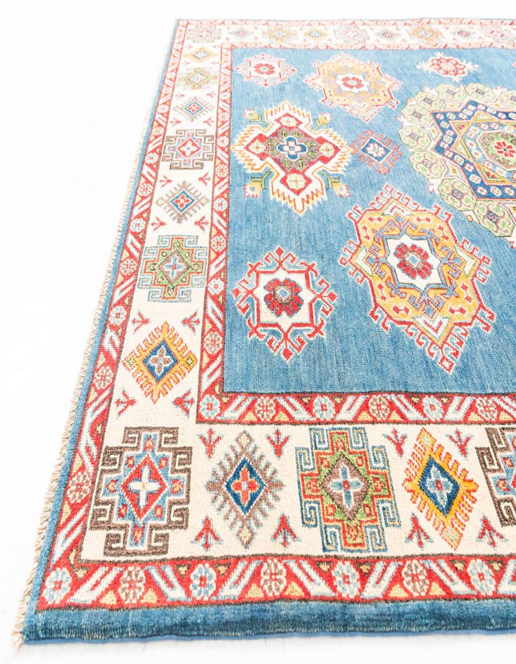 Detail image of 5' 7 x 7' 10  Hand Knotted Kazak Rug