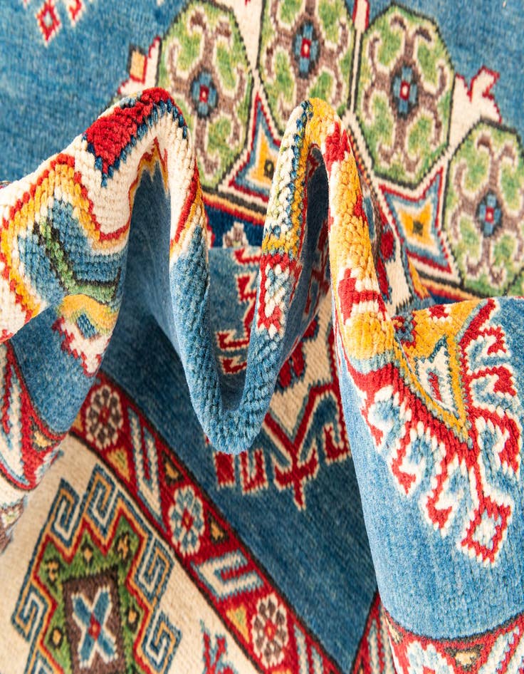 Detail image of 5' 7 x 7' 10  Hand Knotted Kazak Rug