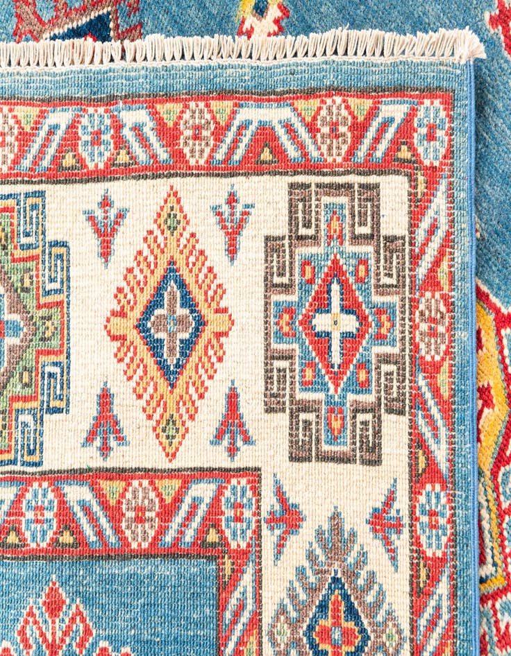 Detail image of 5' 7 x 7' 10  Hand Knotted Kazak Rug