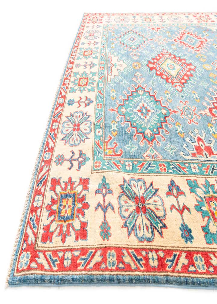 6' 8 x 10' Hand Knotted Kazak Rug