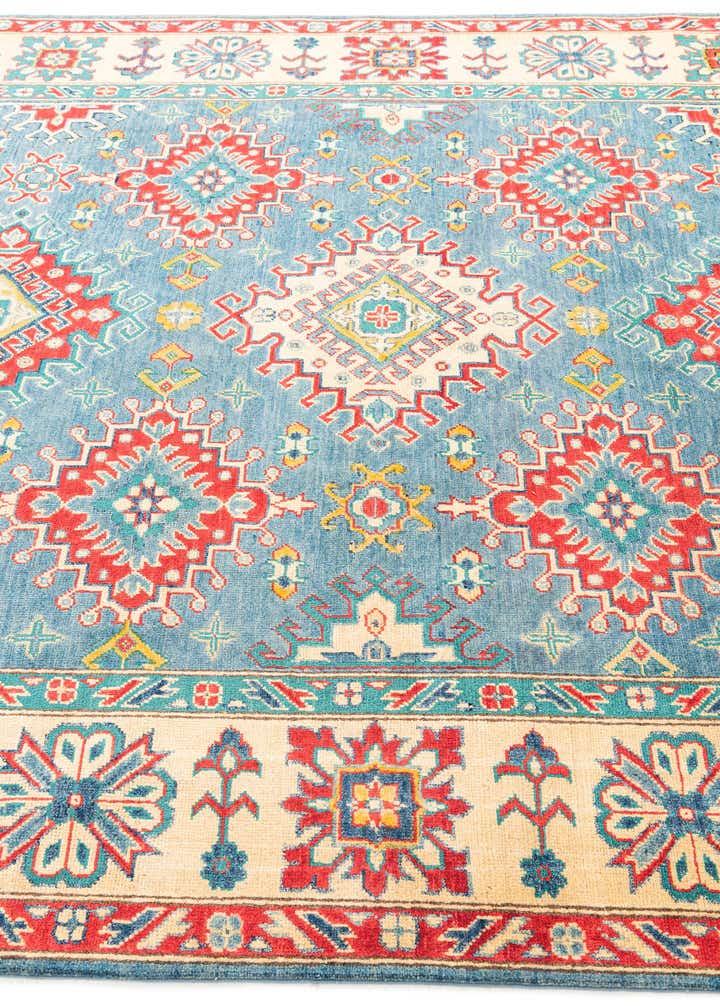6' 8 x 10' Hand Knotted Kazak Rug
