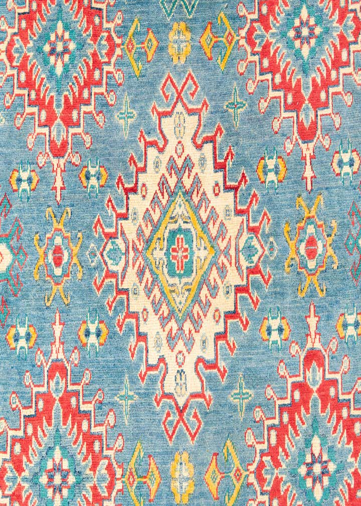 6' 8 x 10' Hand Knotted Kazak Rug