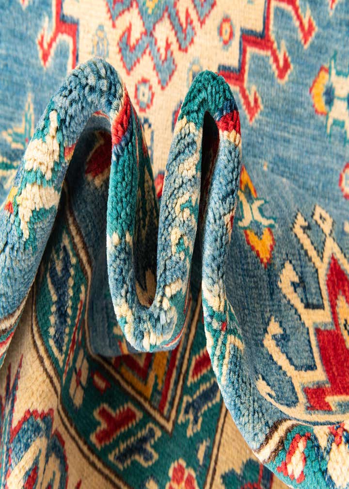 6' 8 x 10' Hand Knotted Kazak Rug