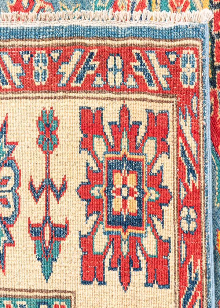 6' 8 x 10' Hand Knotted Kazak Rug