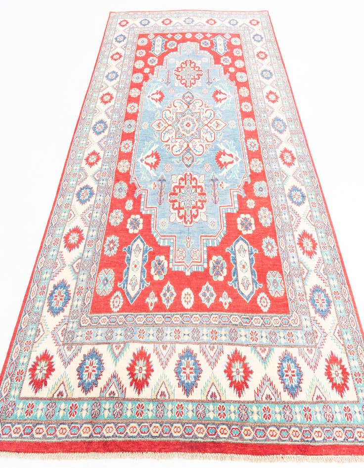 Detail image of 6' 8 x 9' 9  Hand Knotted Kazak Rug