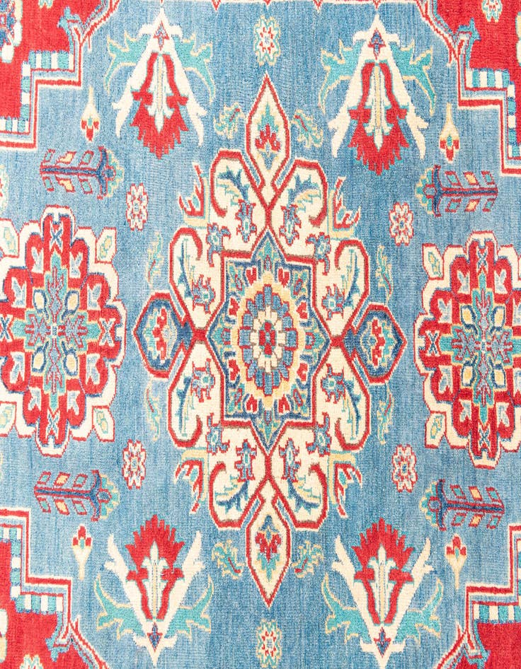 Detail image of 6' 8 x 9' 9  Hand Knotted Kazak Rug