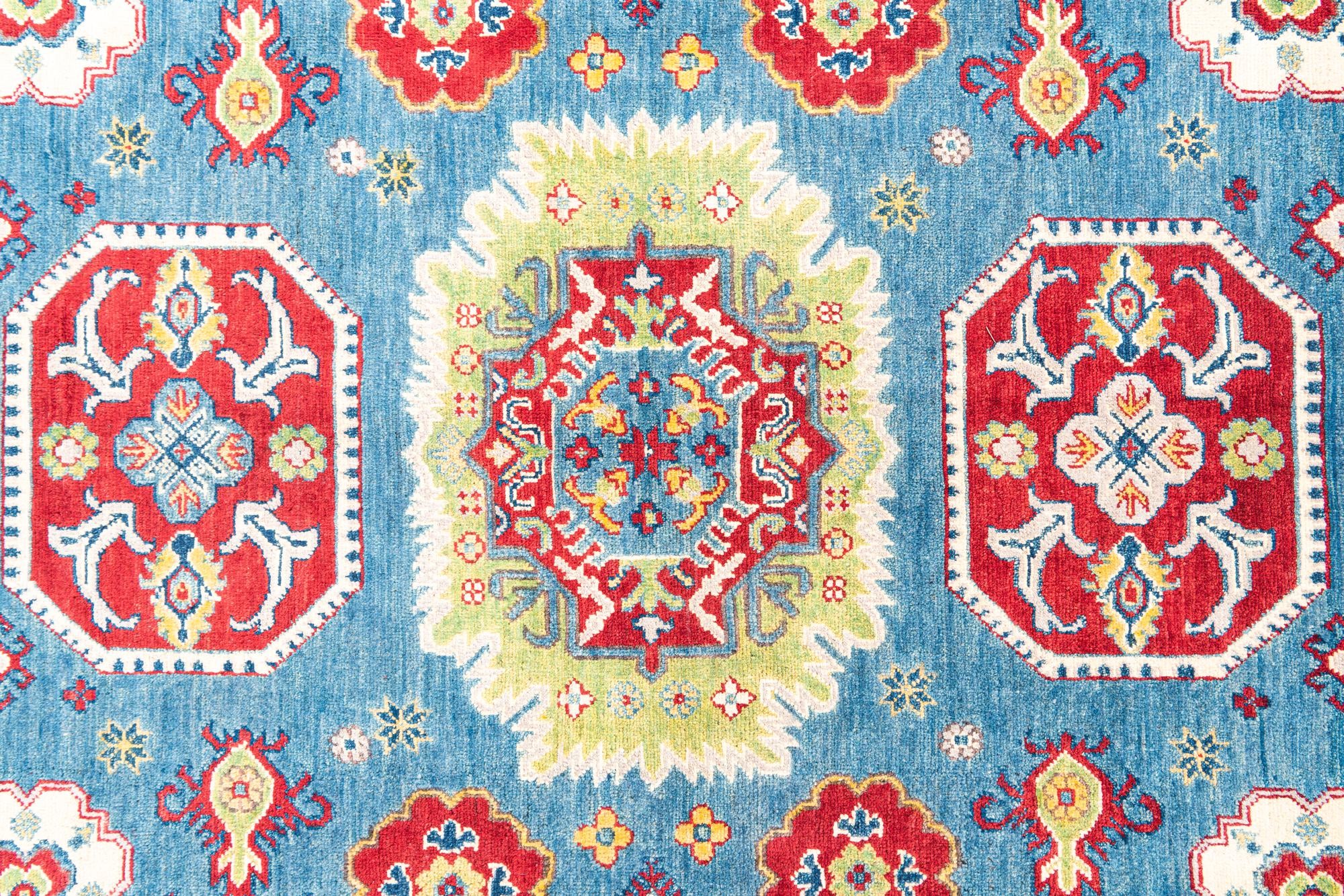 5' 10 x 8' 7 Hand Knotted Kazak Rug
