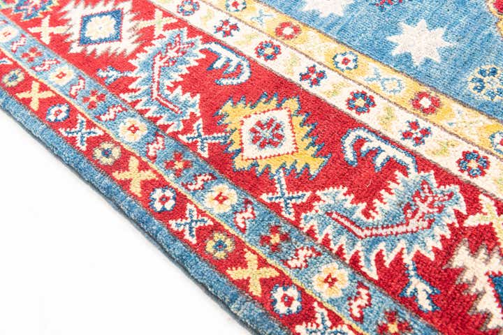 5' 10 x 8' 7 Hand Knotted Kazak Rug