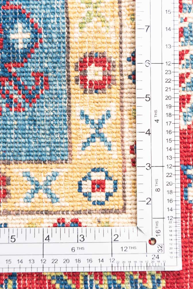 5' 10 x 8' 7 Hand Knotted Kazak Rug