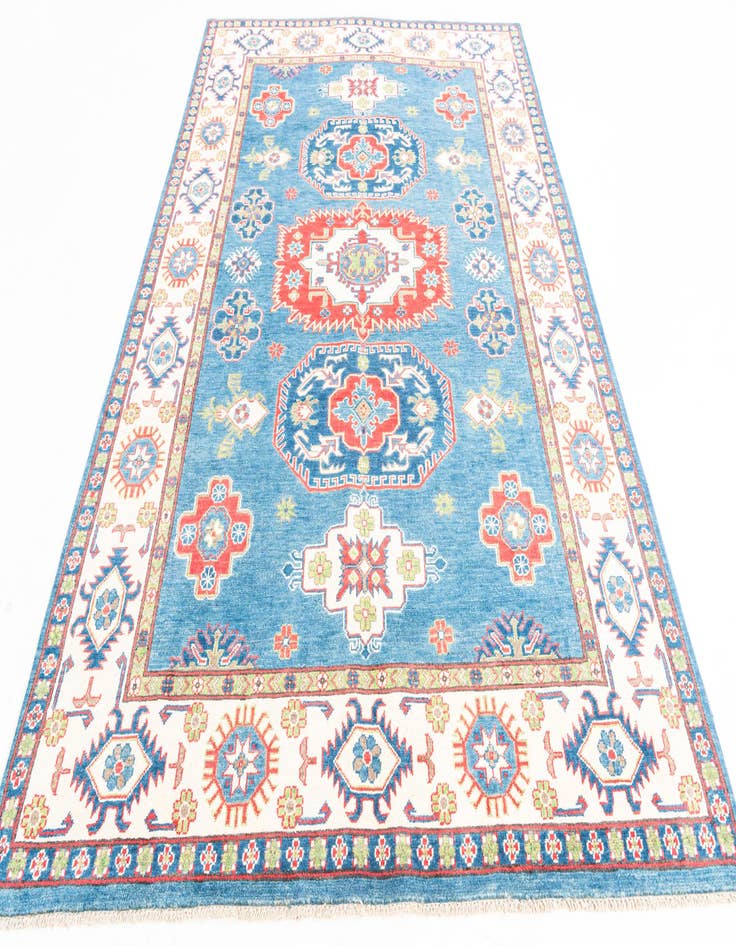 Detail image of 6' 1 x 9' Hand Knotted Kazak Rug
