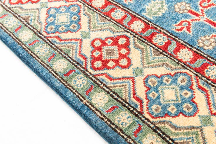 Detail image of 4' 10 x 6' 9 Hand Knotted Kazak Rug