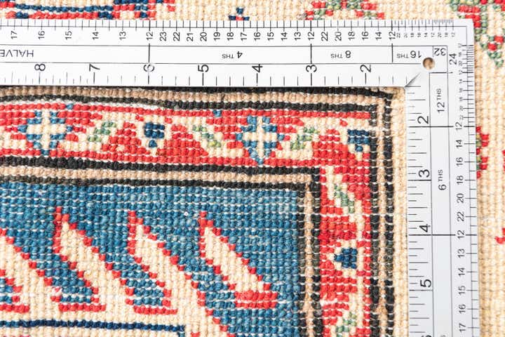 4' 1 x 6' 6 Hand Knotted Kazak Rug