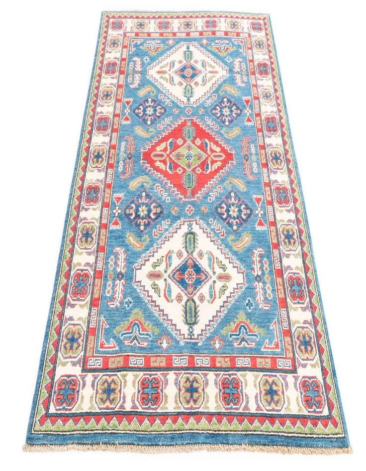 Detail image of 4' x 6' 1 Hand Knotted Kazak Rug