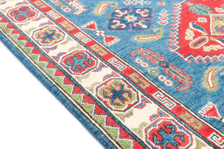 4' x 6' 1 Hand Knotted Kazak Rug