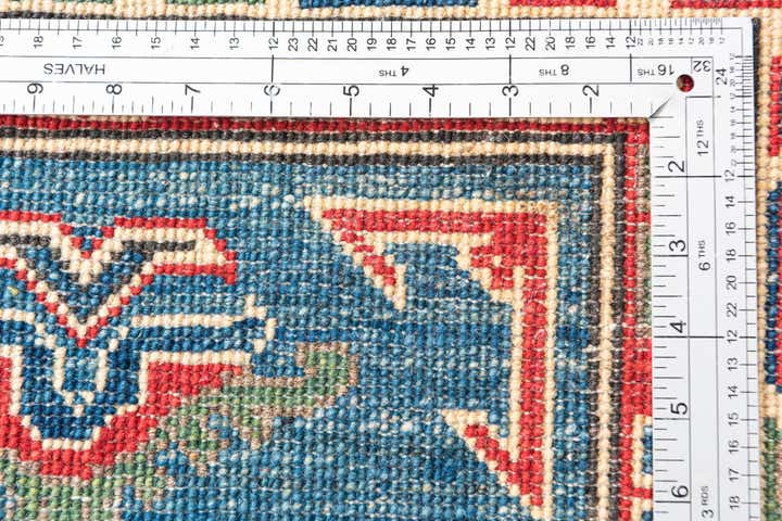 4' x 6' 1 Hand Knotted Kazak Rug