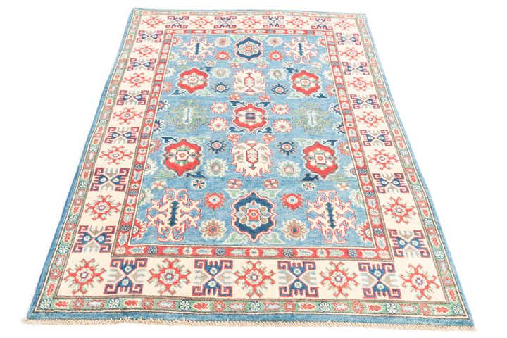 3' 10 x 6' Hand Knotted Kazak Rug