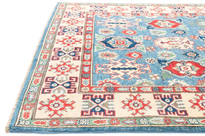 3' 10 x 6' Hand Knotted Kazak Rug