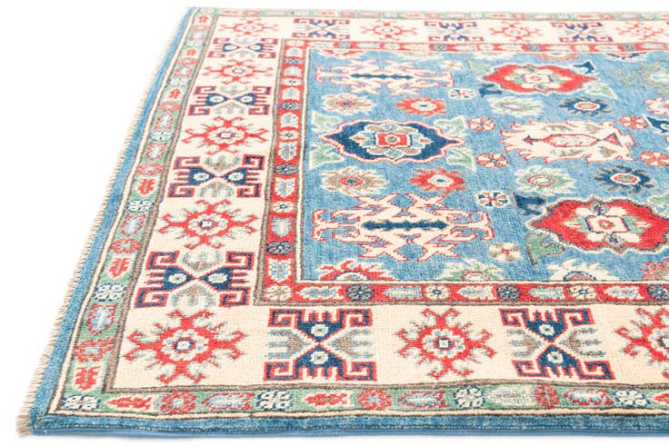 Detail image of 3' 10 x 6' Hand Knotted Kazak Rug