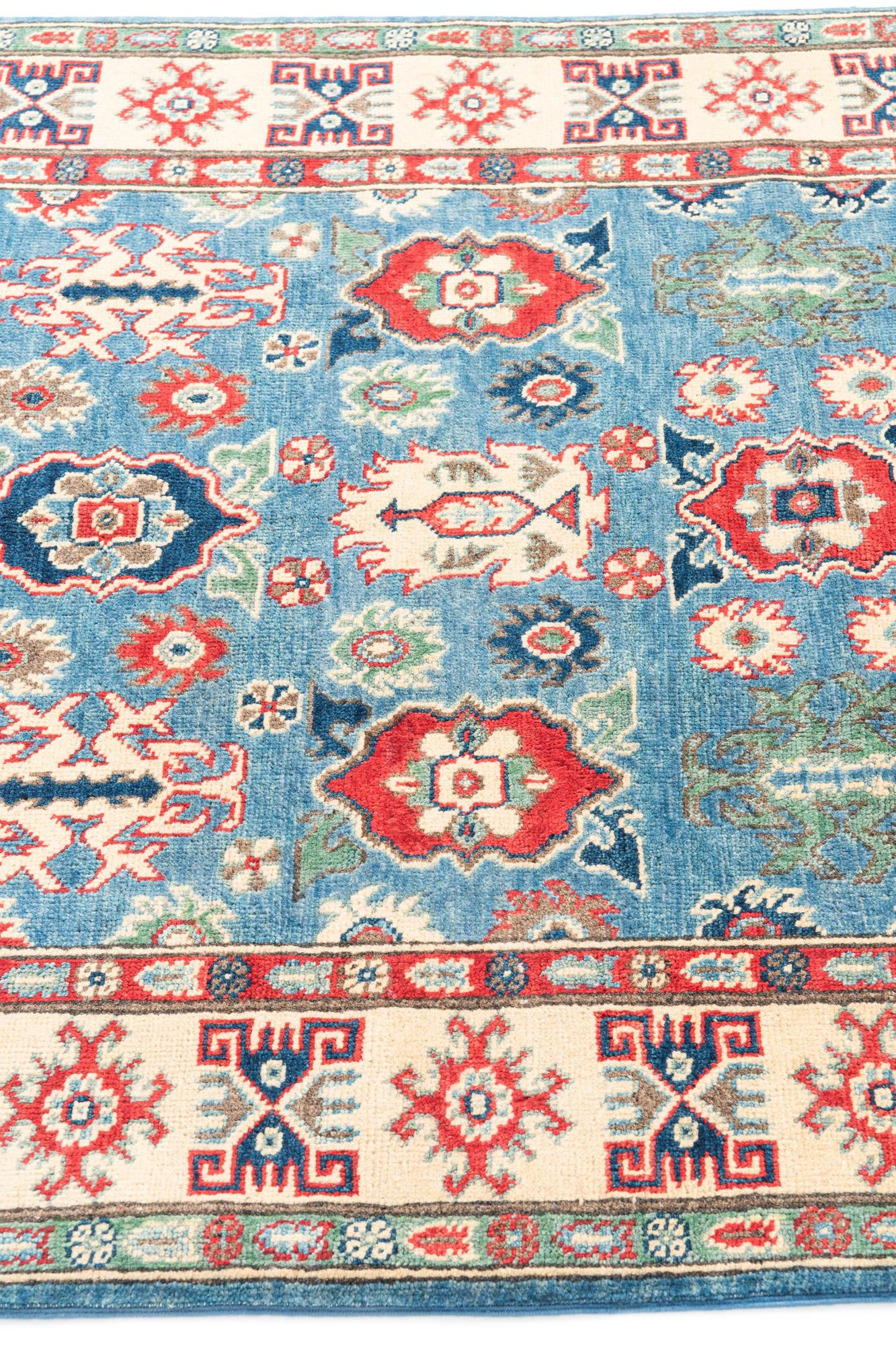 3' 10 x 6' Hand Knotted Kazak Rug