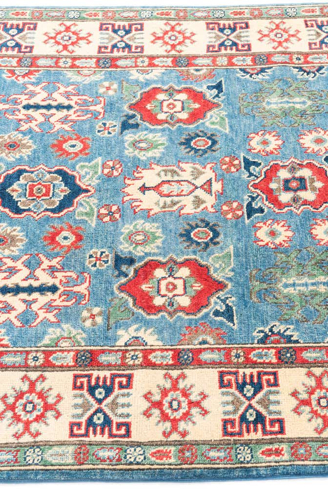 3' 10 x 6' Hand Knotted Kazak Rug
