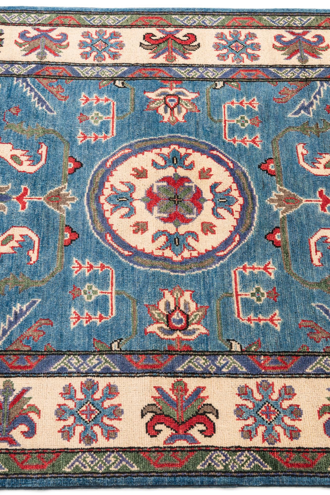 3' 10 x 5' 10 Hand Knotted Kazak Rug