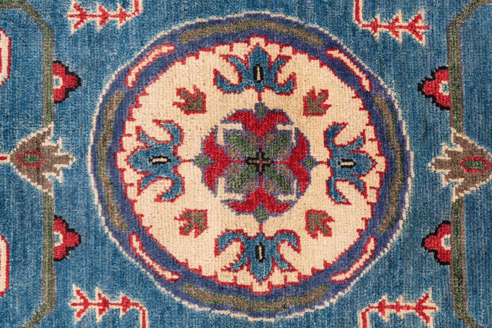 3' 10 x 5' 10 Hand Knotted Kazak Rug