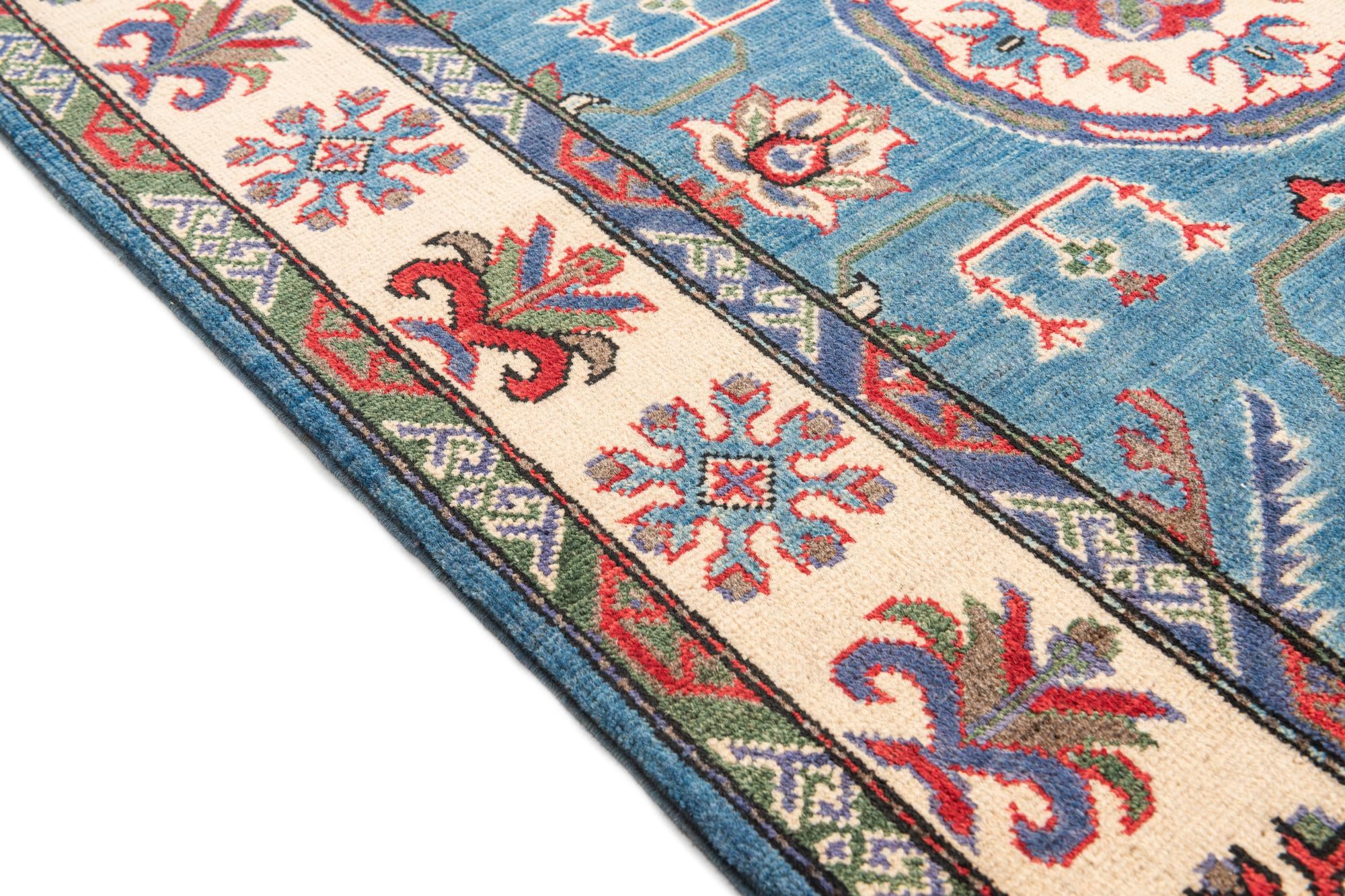 3' 10 x 5' 10 Hand Knotted Kazak Rug