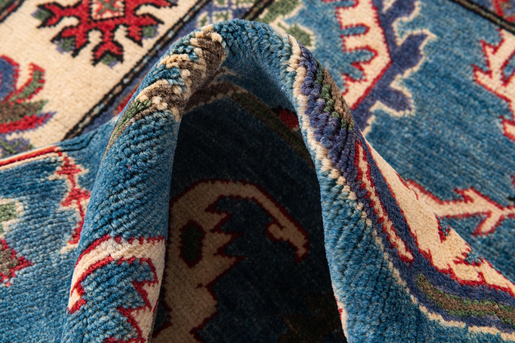 3' 10 x 5' 10 Hand Knotted Kazak Rug