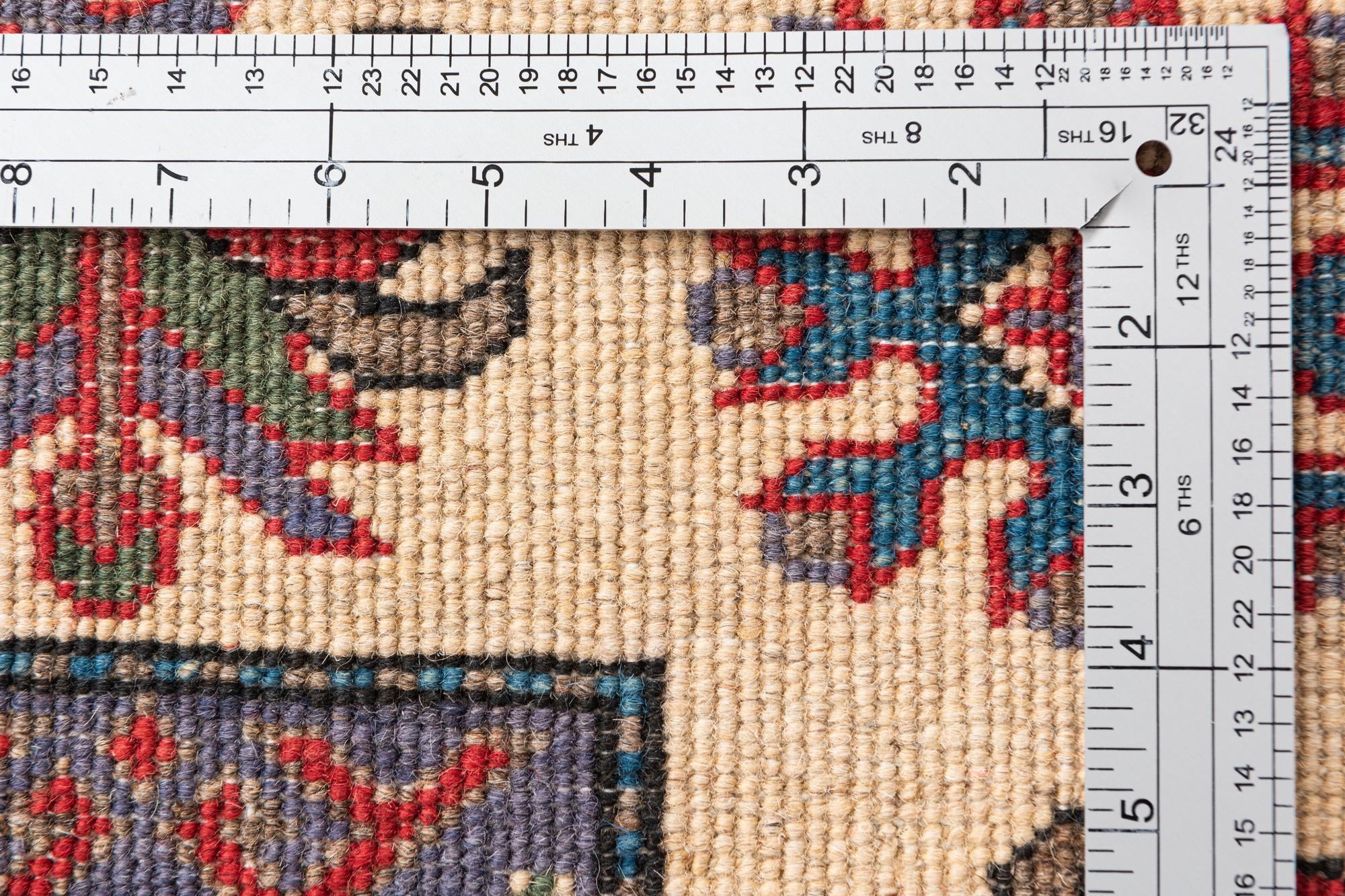 3' 10 x 5' 10 Hand Knotted Kazak Rug