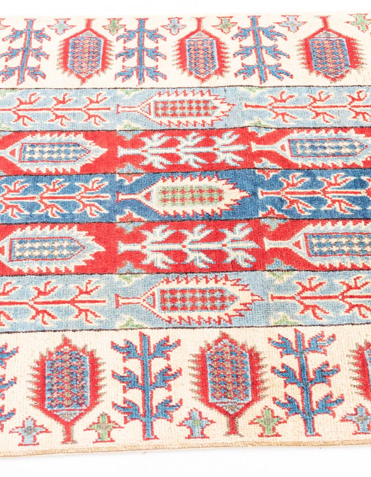 Detail image of 3' 2 x 5' 1  Hand Knotted Kazak Rug