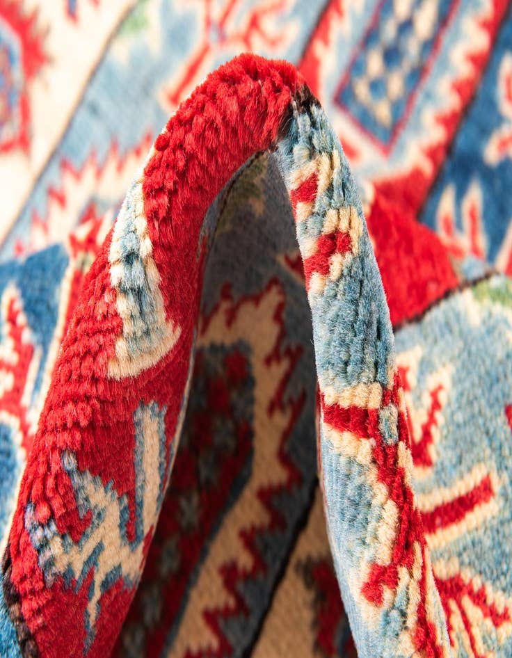 Detail image of 3' 2 x 5' 1  Hand Knotted Kazak Rug