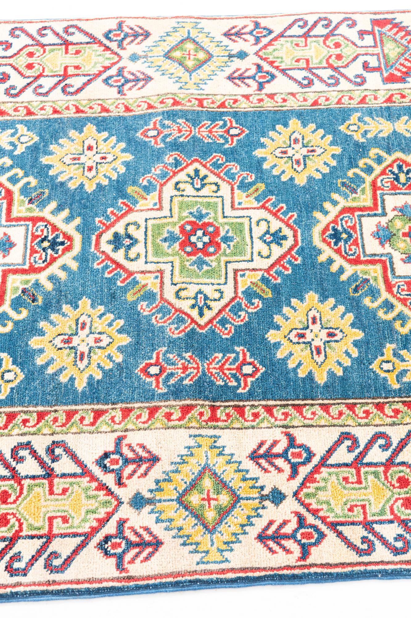 3' 3 x 4' 10 Hand Knotted Kazak Rug
