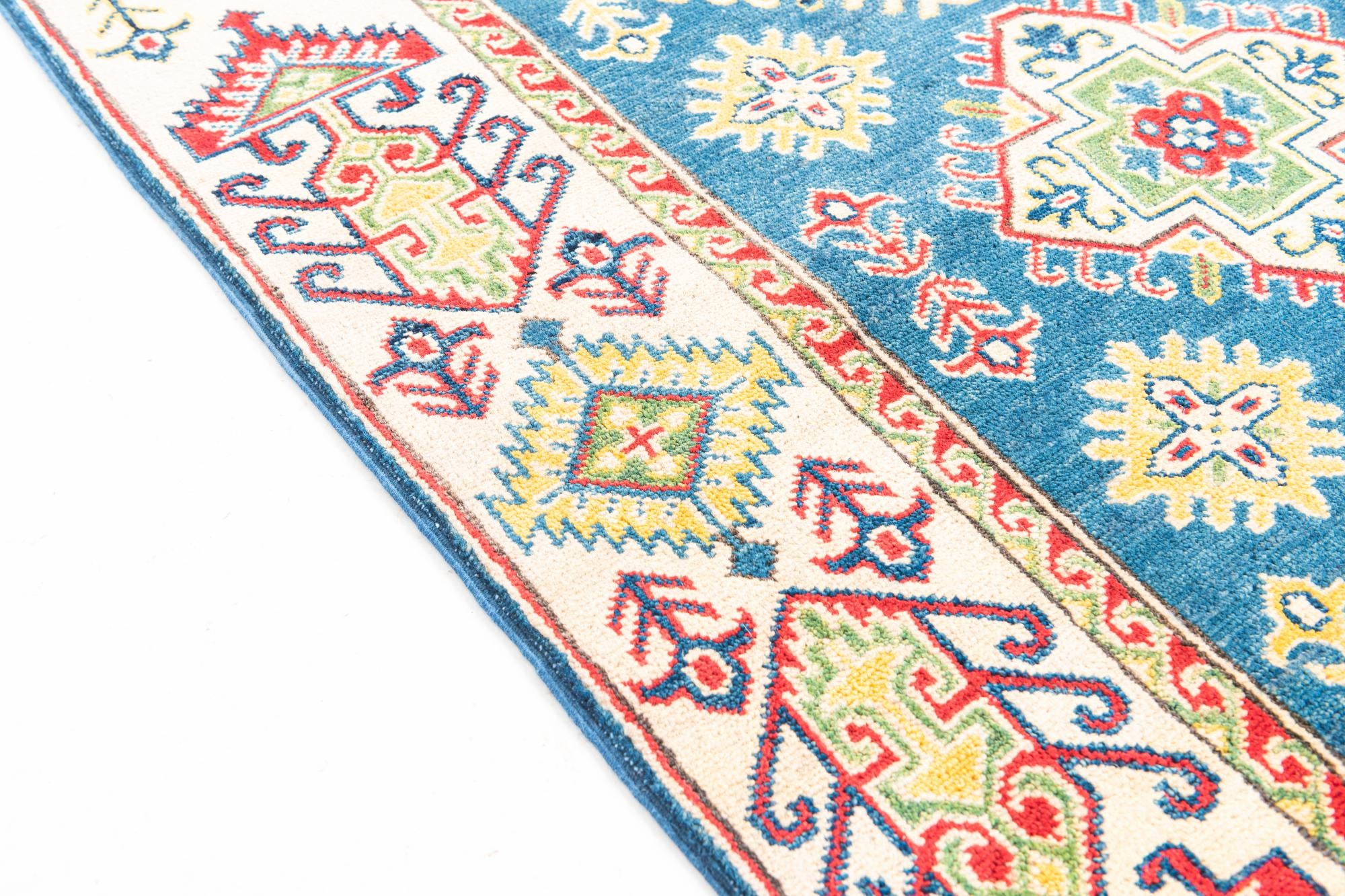 3' 3 x 4' 10 Hand Knotted Kazak Rug