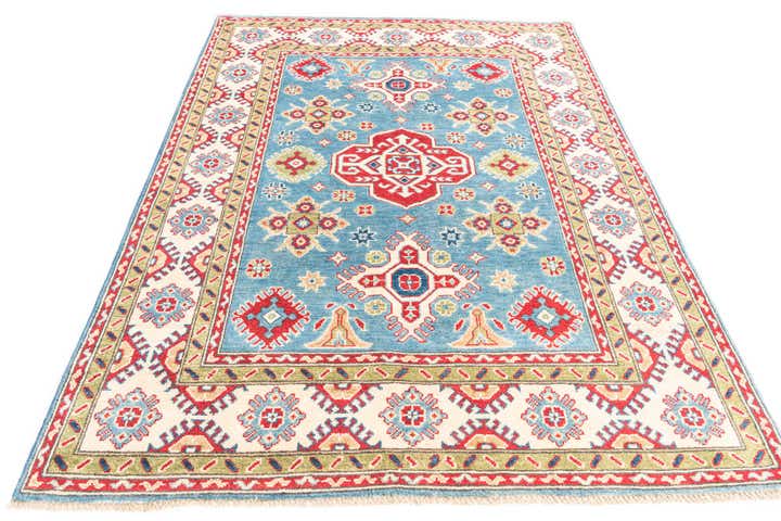 5' x 6' 10 Hand Knotted Kazak Rug