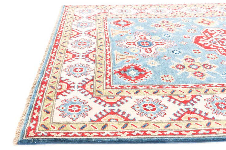 Detail image of 5' x 6' 10 Hand Knotted Kazak Rug