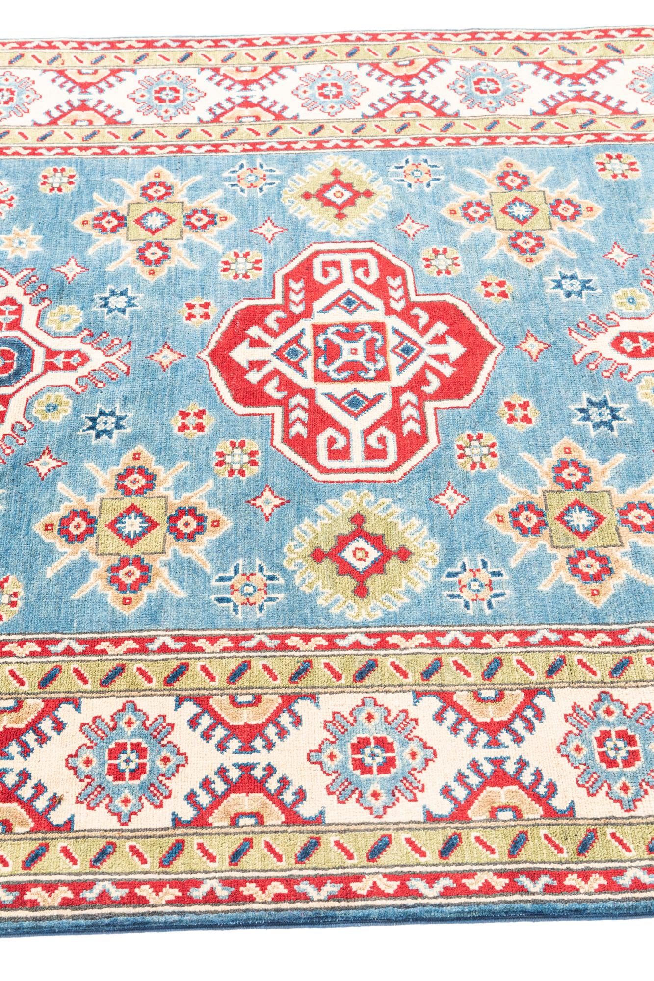 5' x 6' 10 Hand Knotted Kazak Rug