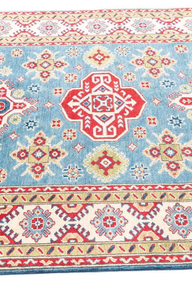 Detail image of 5' x 6' 10 Hand Knotted Kazak Rug