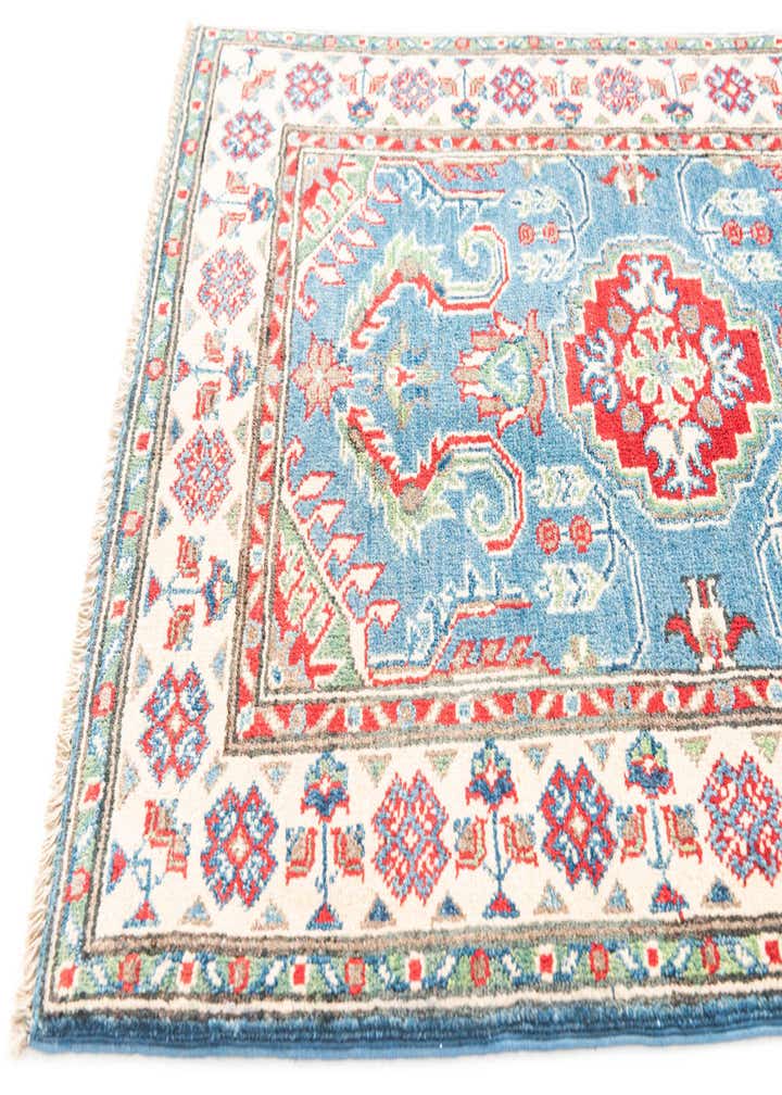 2' 8 x 4' Hand Knotted Kazak Rug