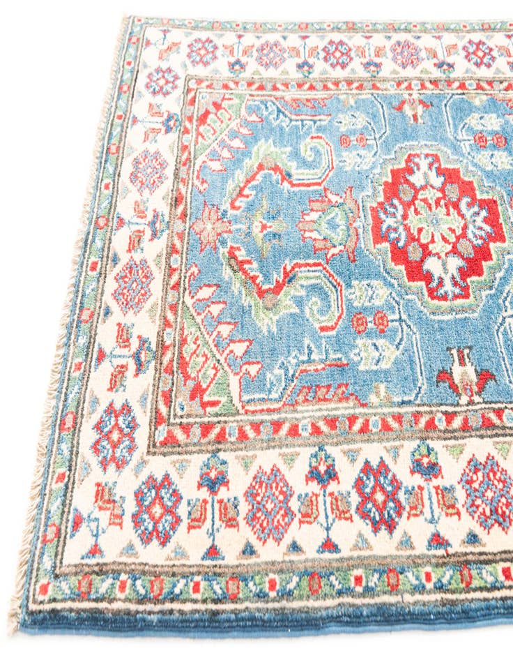 Detail image of 2' 8 x 4' Hand Knotted Kazak Rug