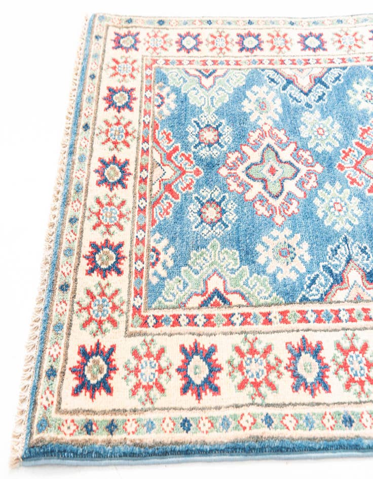 Detail image of 2' 7 x 4' 6  Hand Knotted Kazak Rug