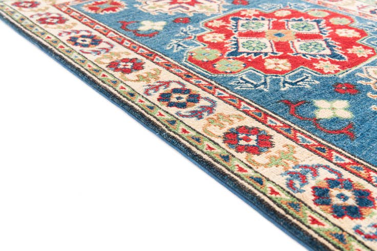 Detail image of 2' 8 x 4' 1 Hand Knotted Kazak Rug